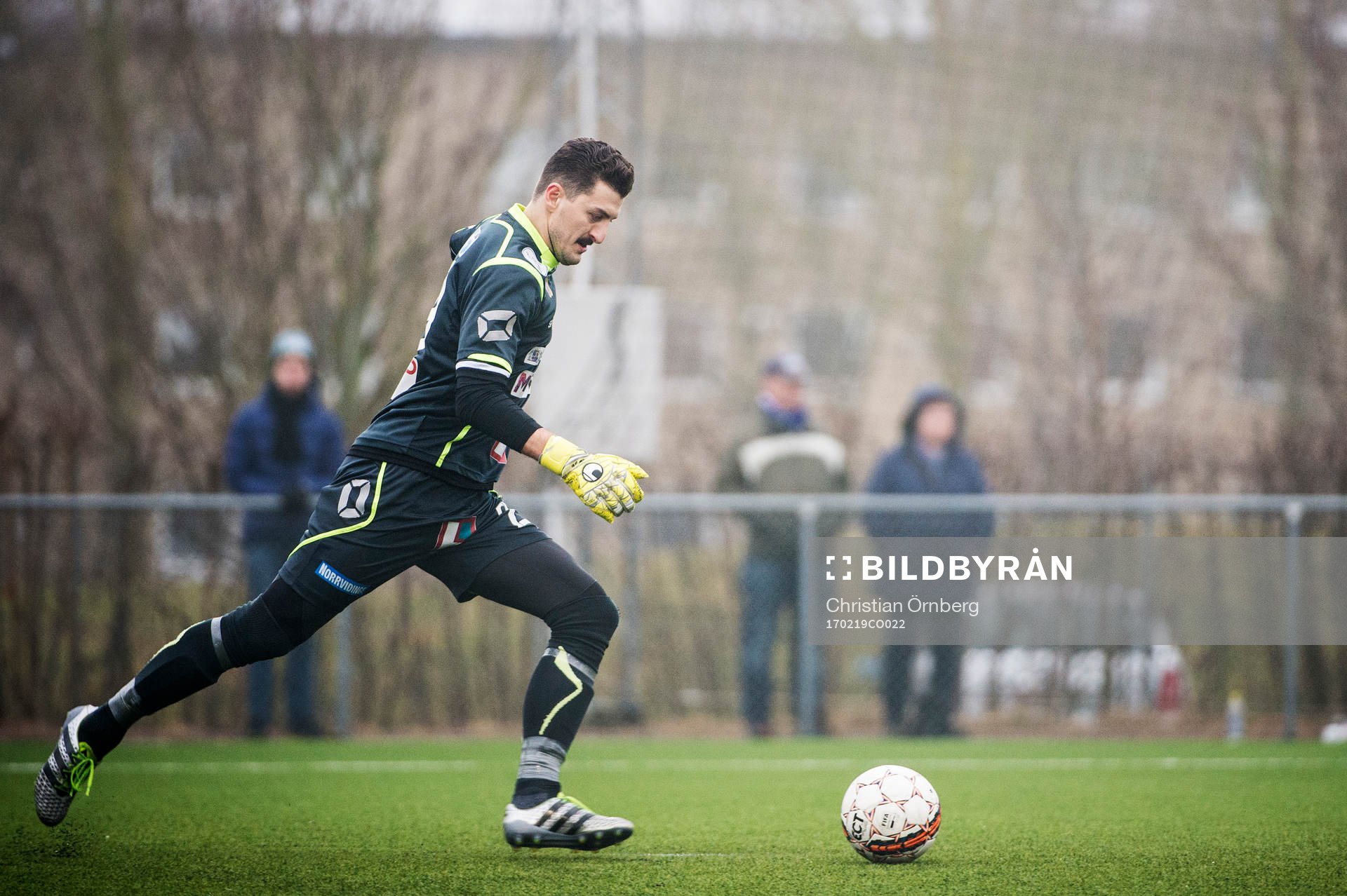 Landskronas målvakt Ivo Vazgec