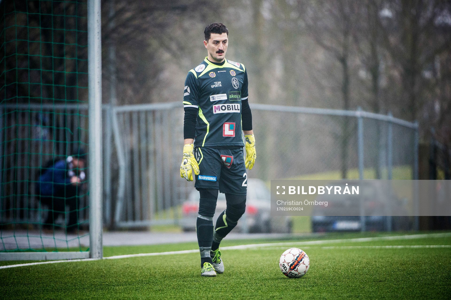Landskronas målvakt Ivo Vazgec