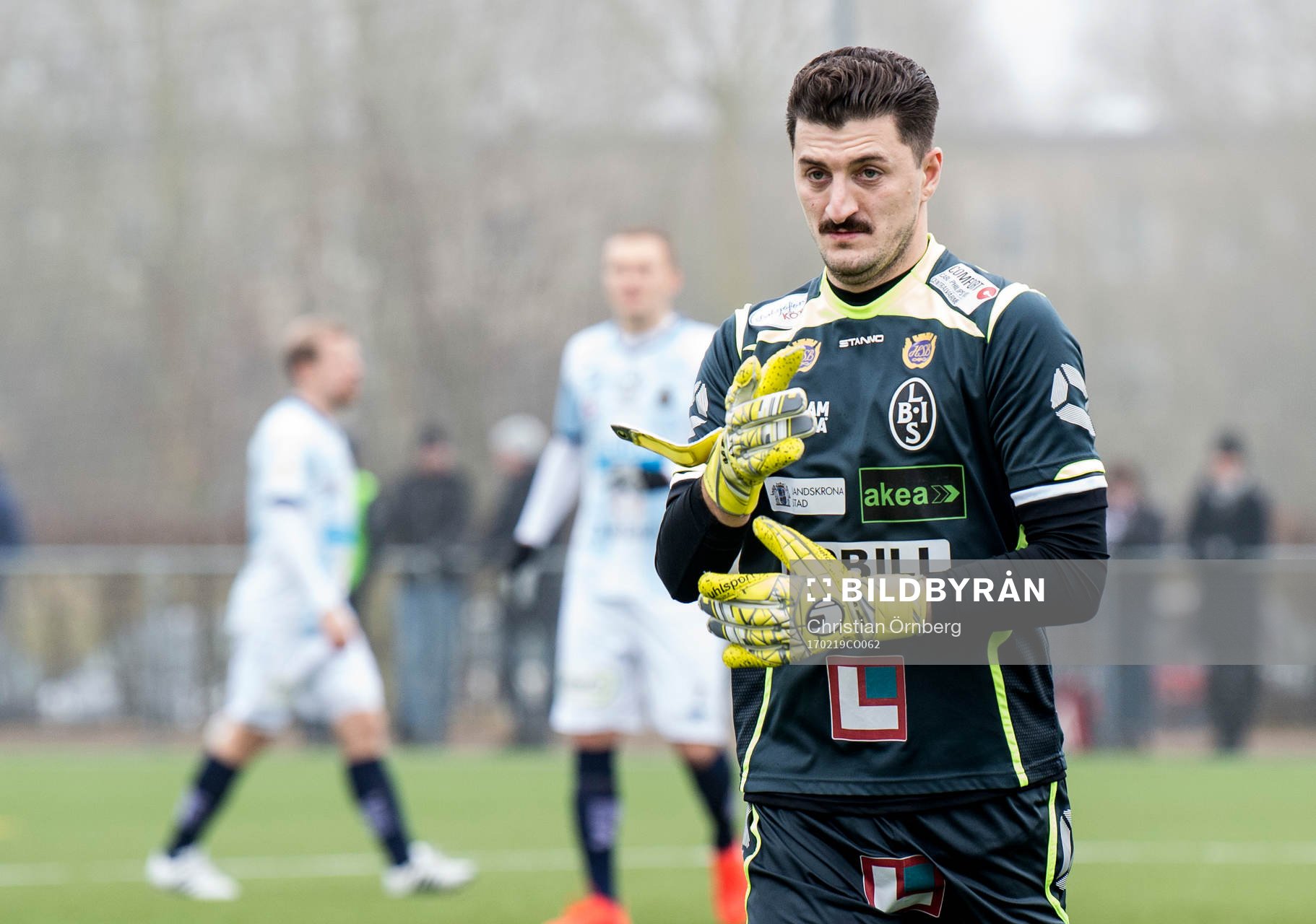 Landskronas målvakt Ivo Vazgec