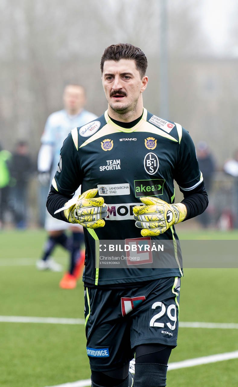 Landskronas målvakt Ivo Vazgec