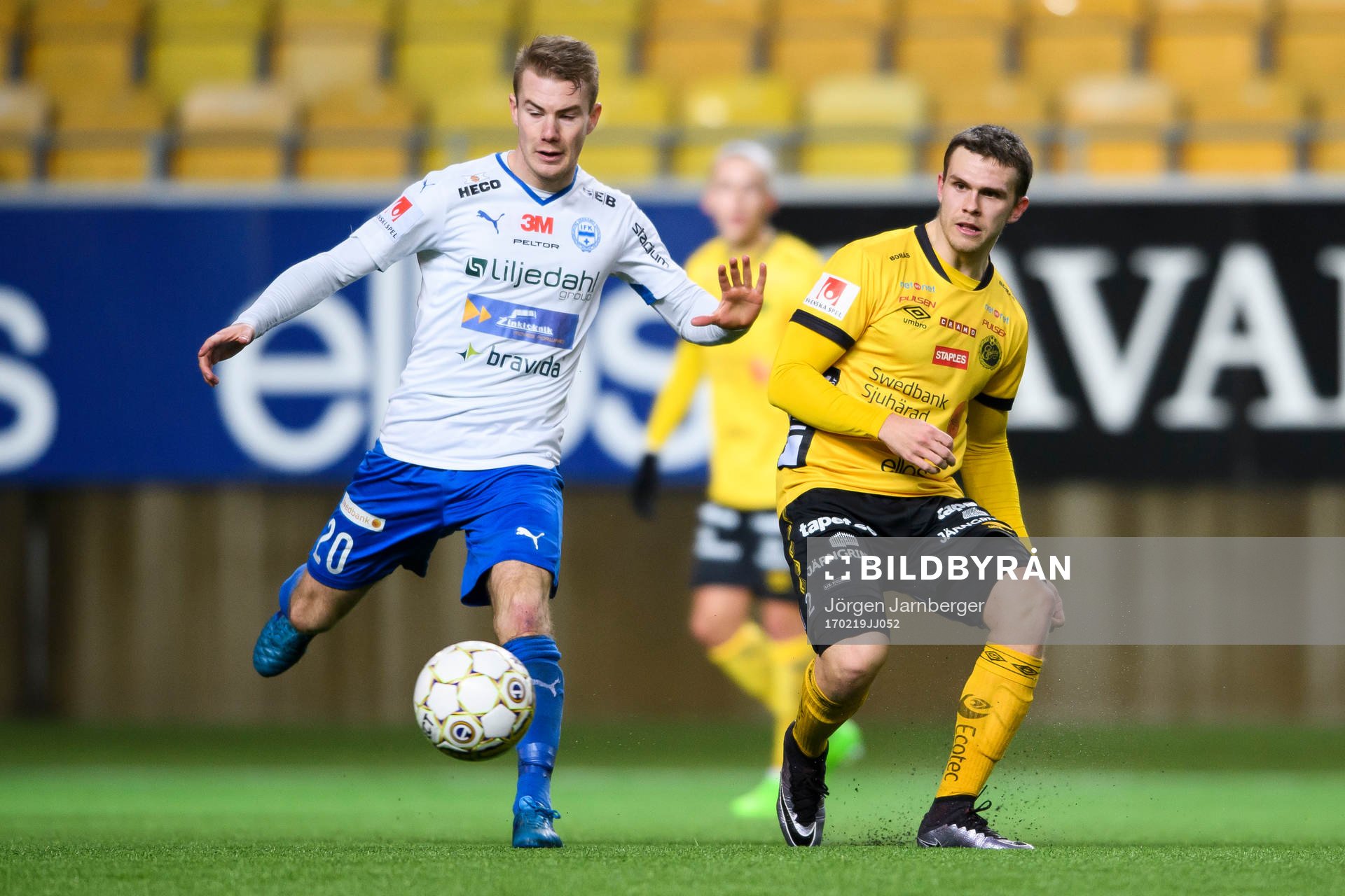 Värnamos Freddy Winst och Elfsborgs Jesper Manns