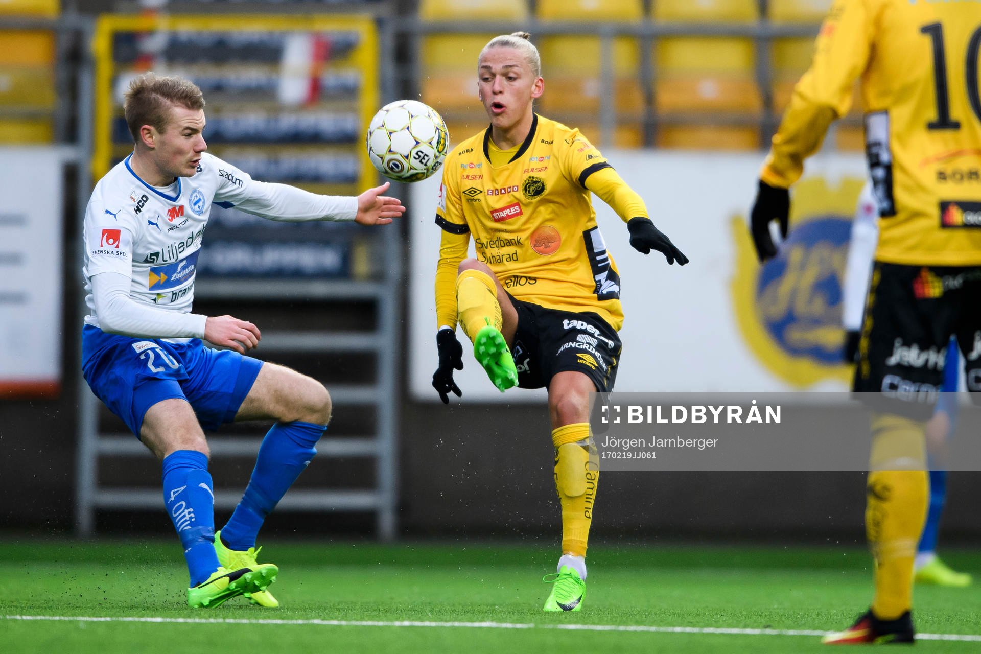 Elfsborgs Jesper Karlsson och Värnamos Freddy Winst