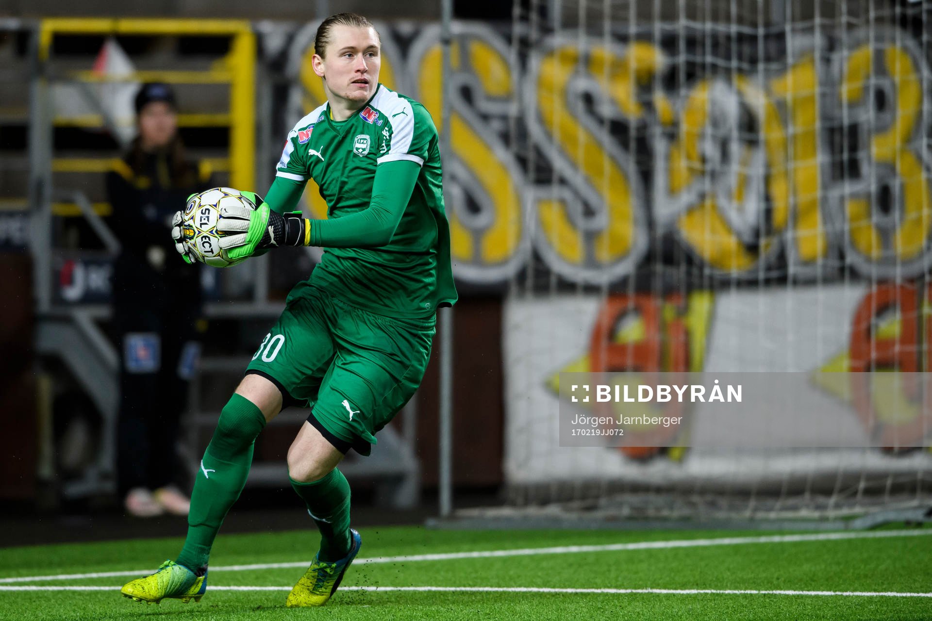 Värnamos målvakt Tobias Andersson