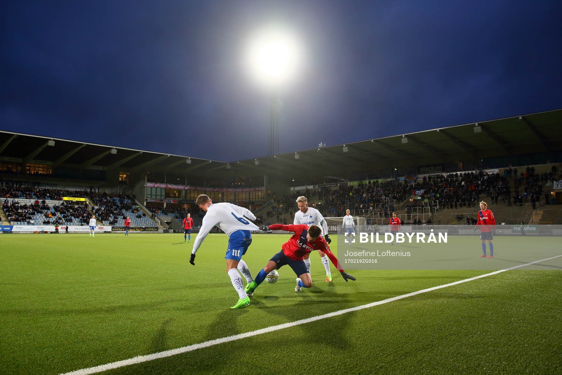 Översikt över Östgötaporten med Norrköpings Linus