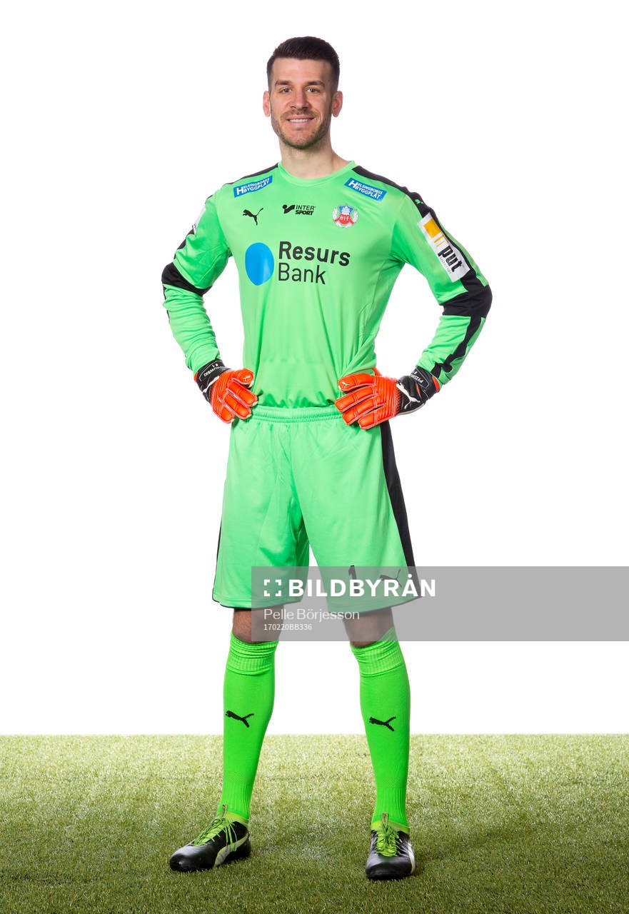 Helsingborgs målvakt Matt Pyzdrowski