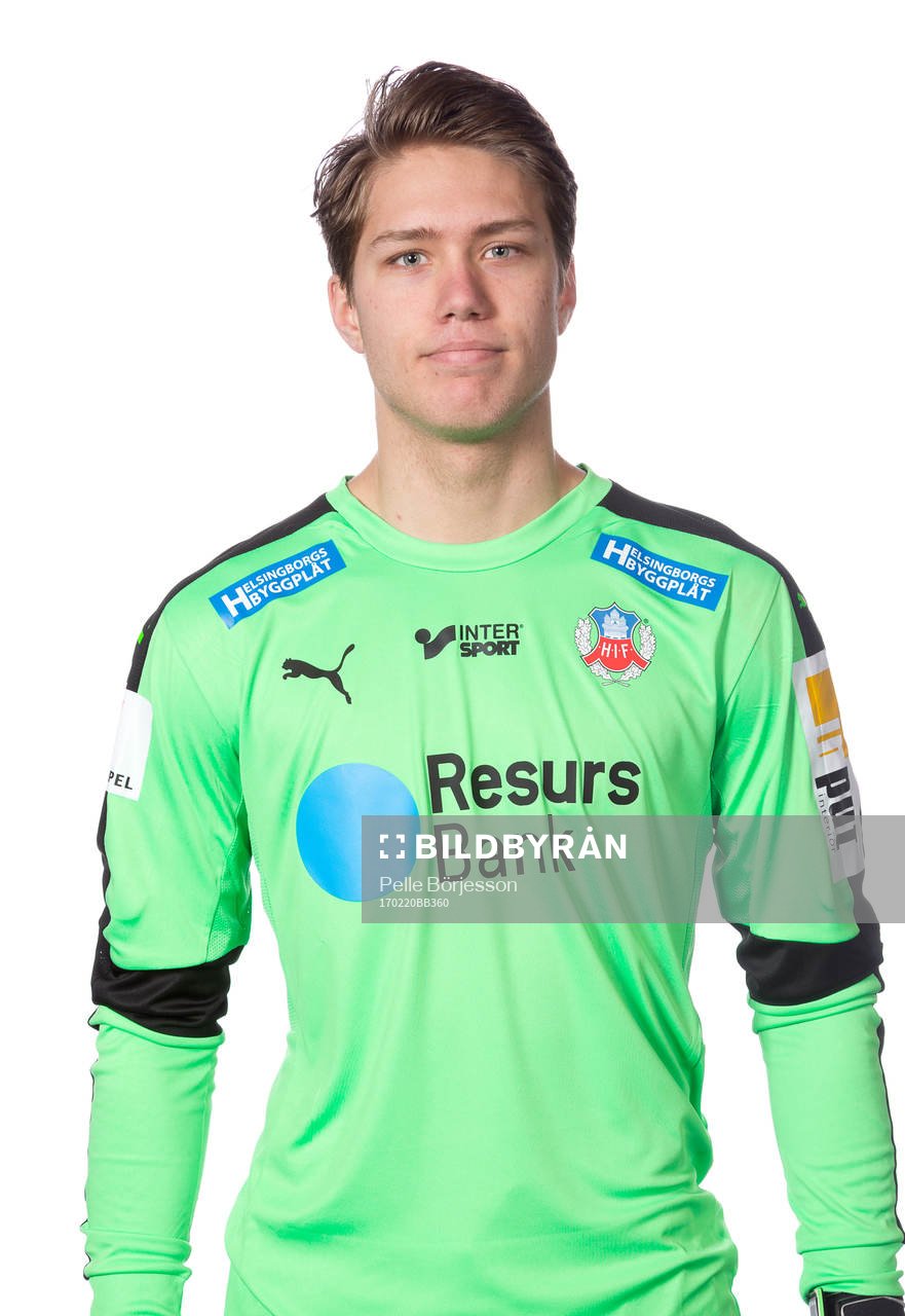 Helsingborgs målvakt Kalle Joelsson
