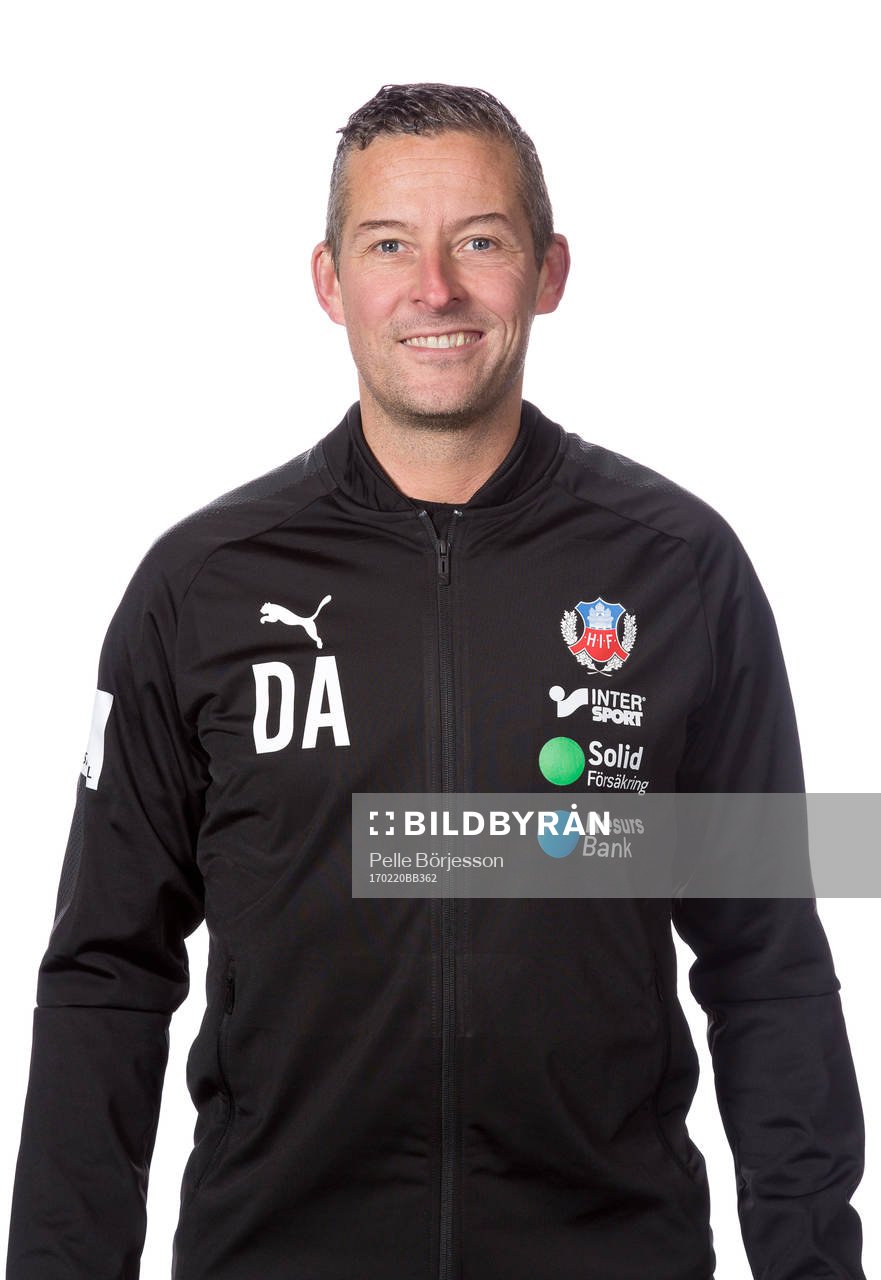 Helsingborgs målvaktstränare Daniel Andersson