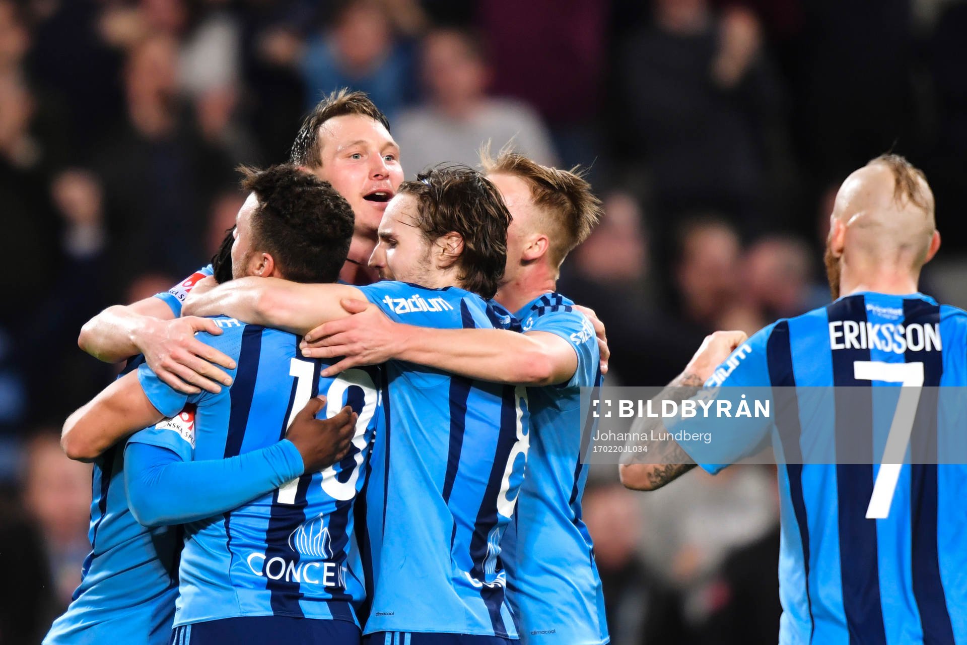 Djurgårdens Kim Källström jublar