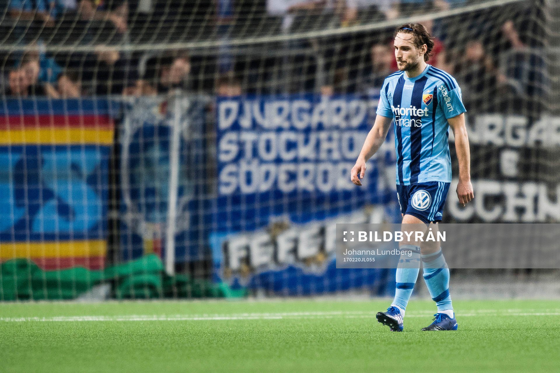 Djurgårdens Kevin Walker deppar