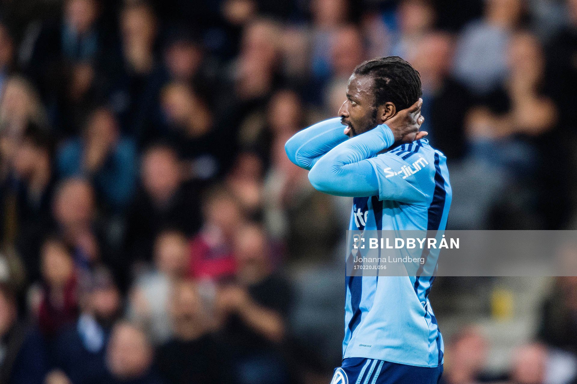 Djurgårdens Amadou Jawo deppar