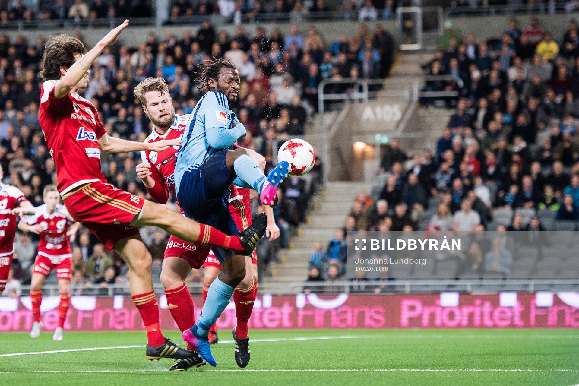 Degerfors Sebastian Ohlsson och Christoffer Wiktorsson mot