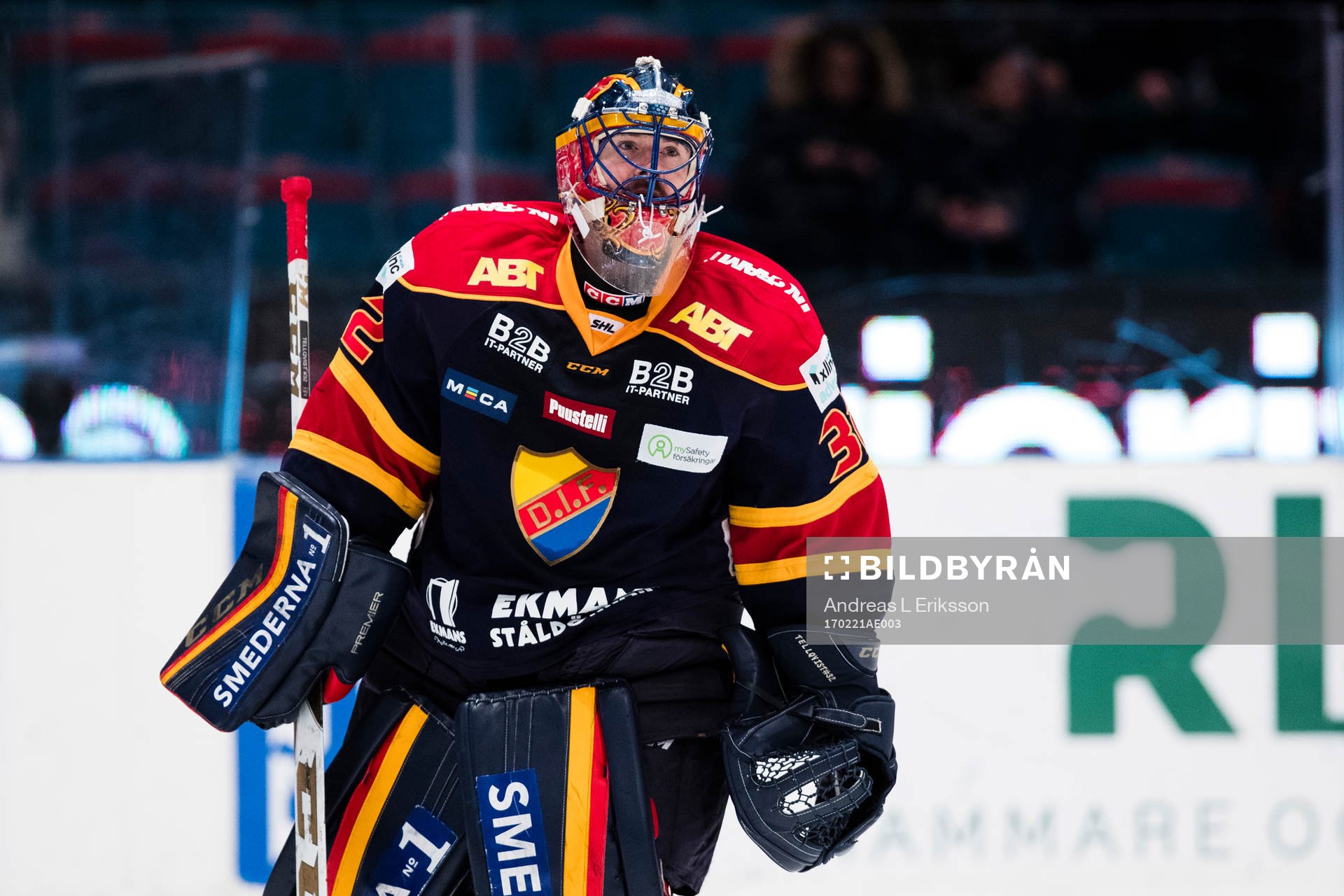 Djurgårdens målvakt Mikael Tellqvist