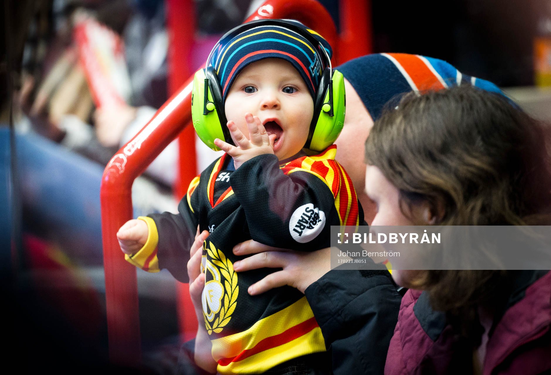 En ung Brynässupporter