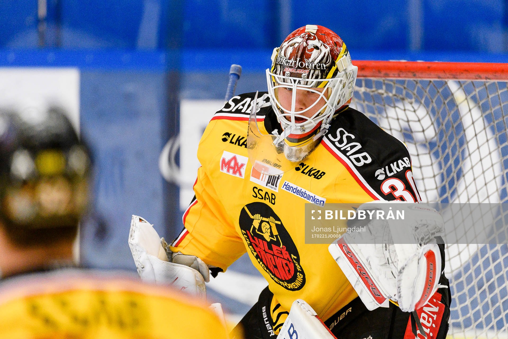 Luleås målvakt Filip Gustavsson