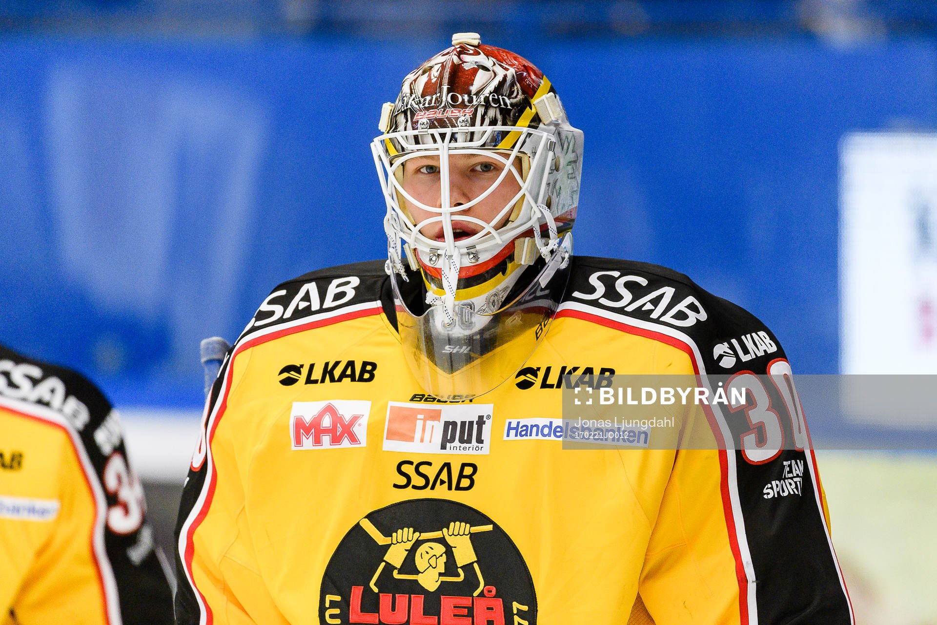 Luleås målvakt Filip Gustavsson