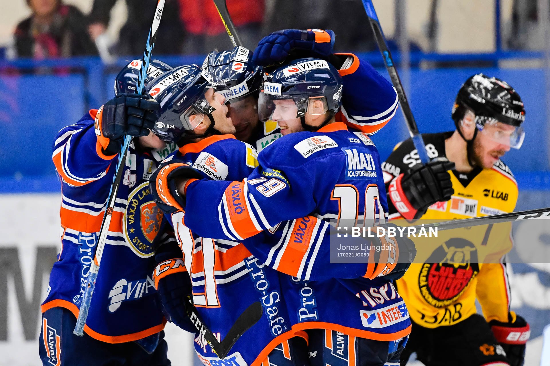 Växjös Cory Murphy  jublar