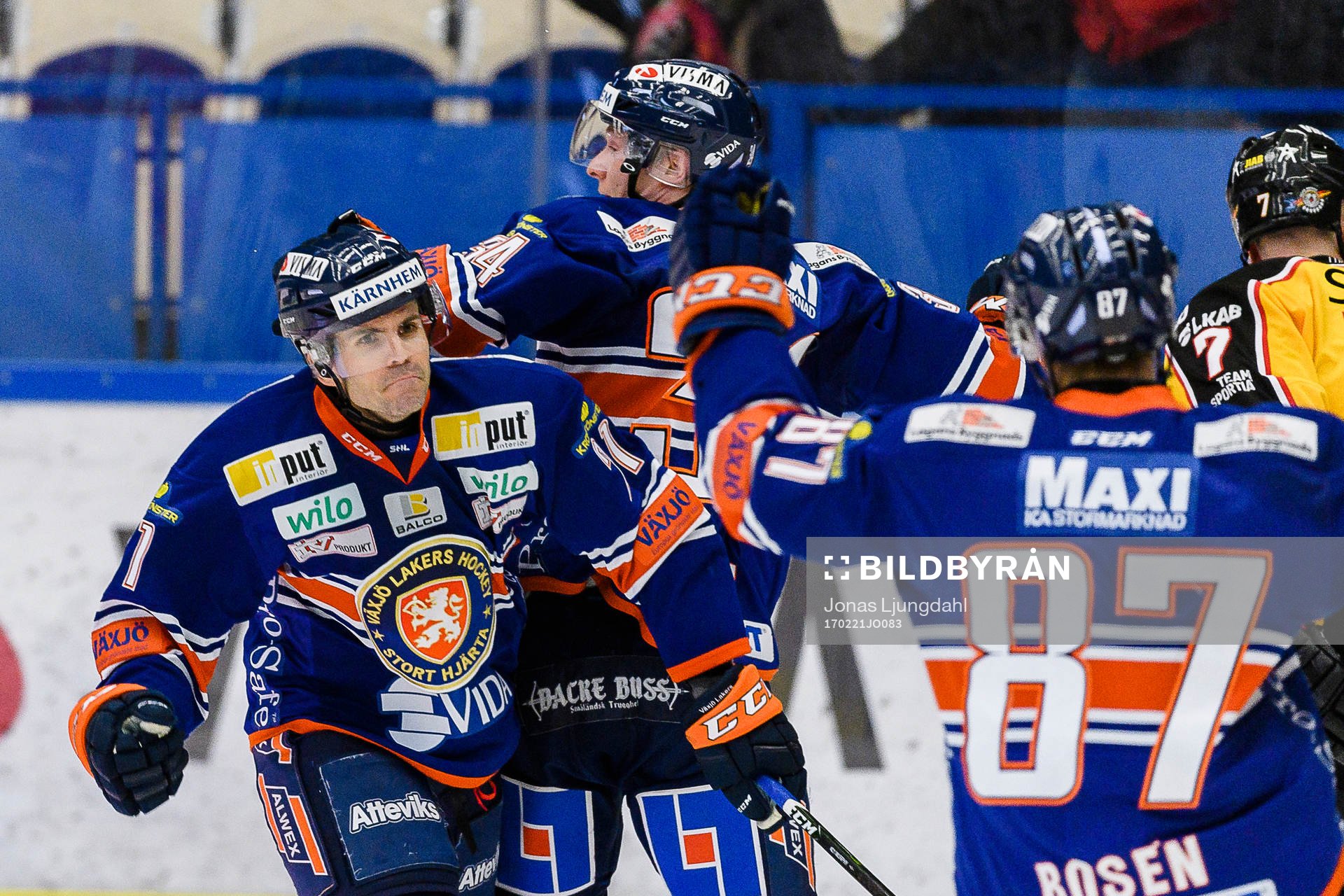 Växjös Cory Murphy jublar