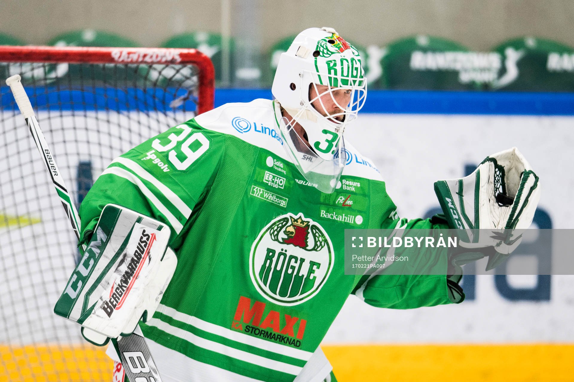 Rögles målvakt Anders Lindbäck