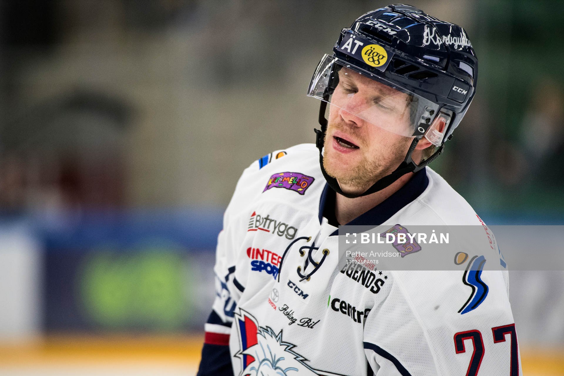 Linköpings Marcel Müller deppar