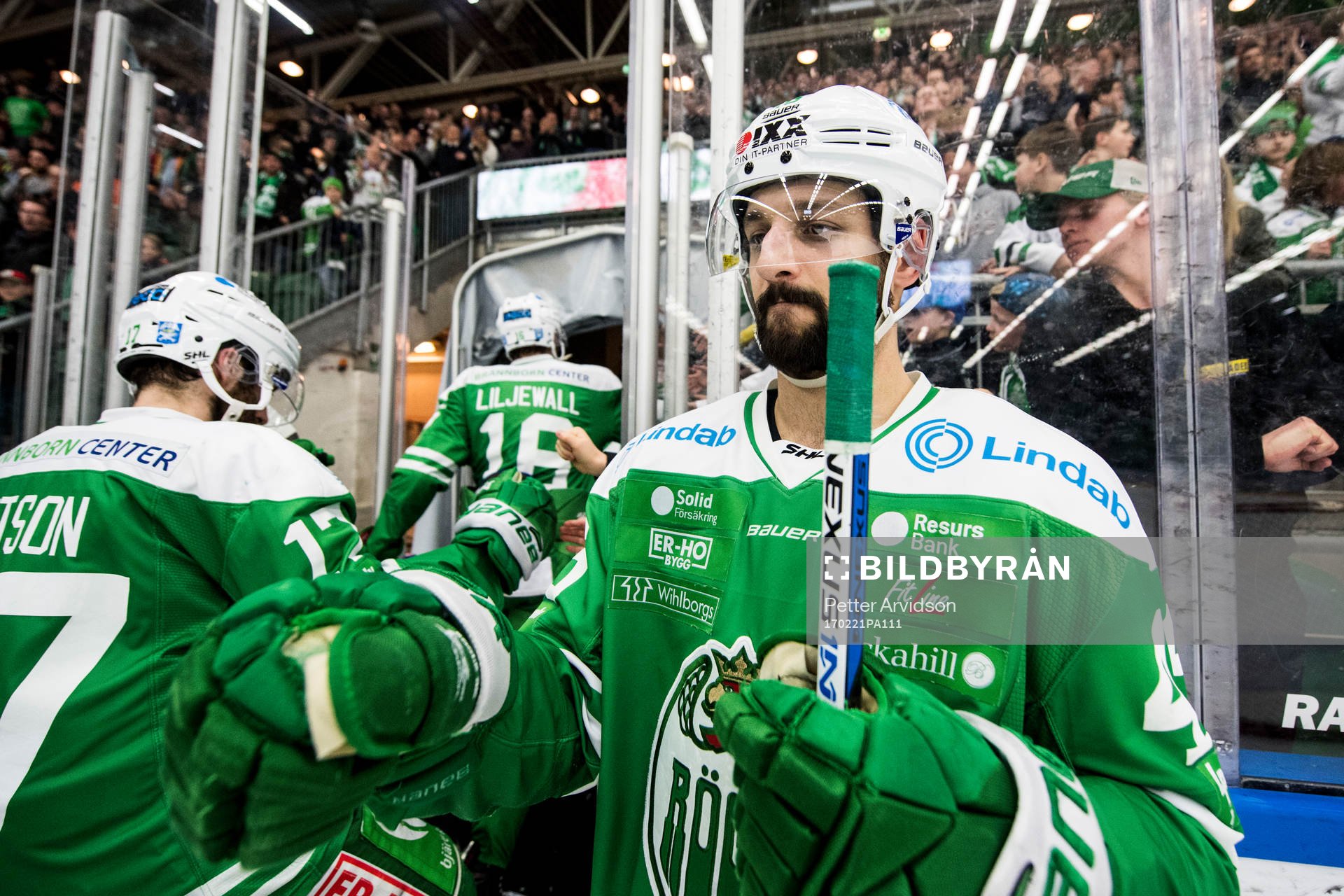 Rögles Kevin Marshall jublar