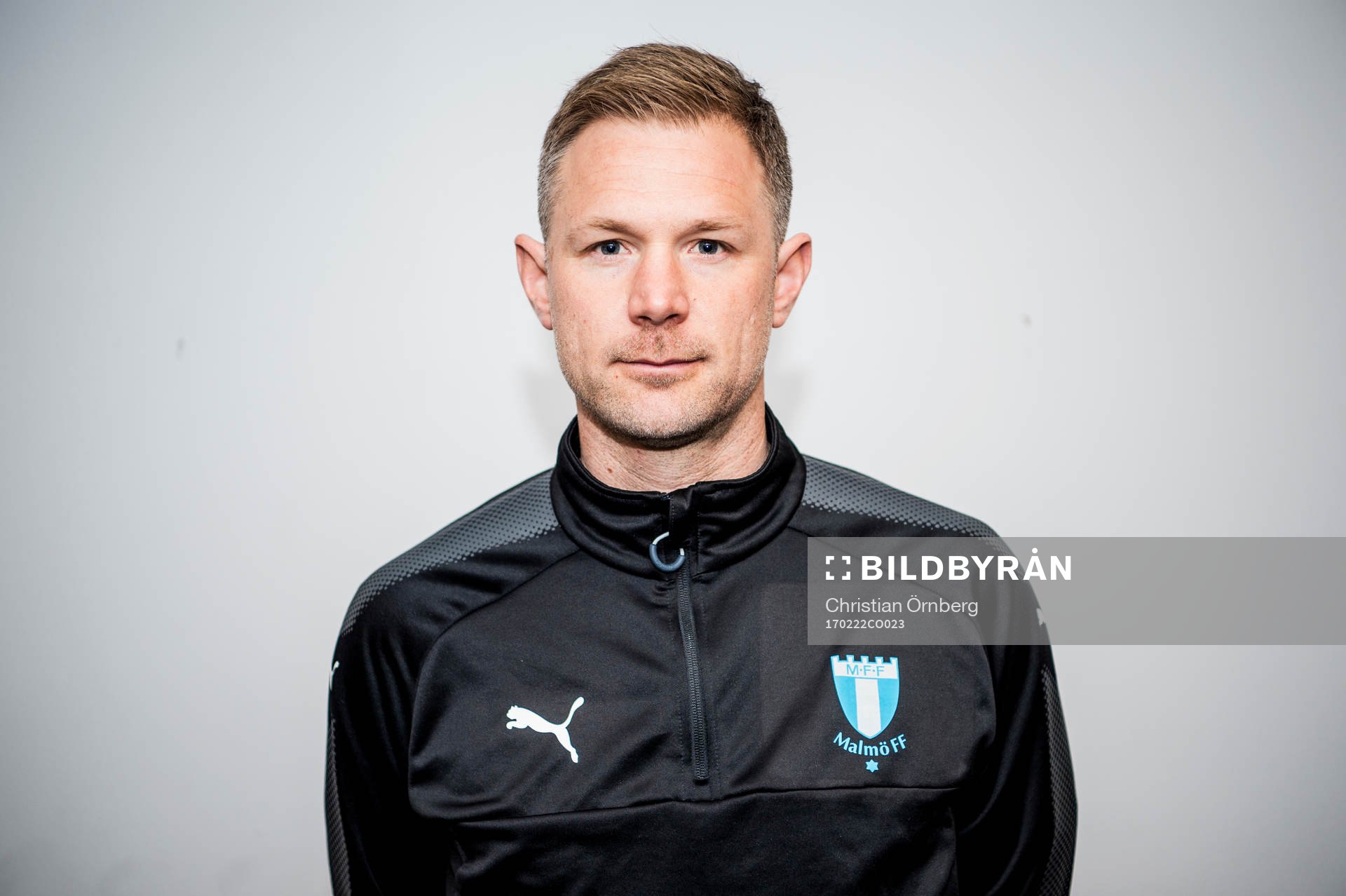 Porträtt på huvudtränaren i Malmö FF, Magnus Pehrsson