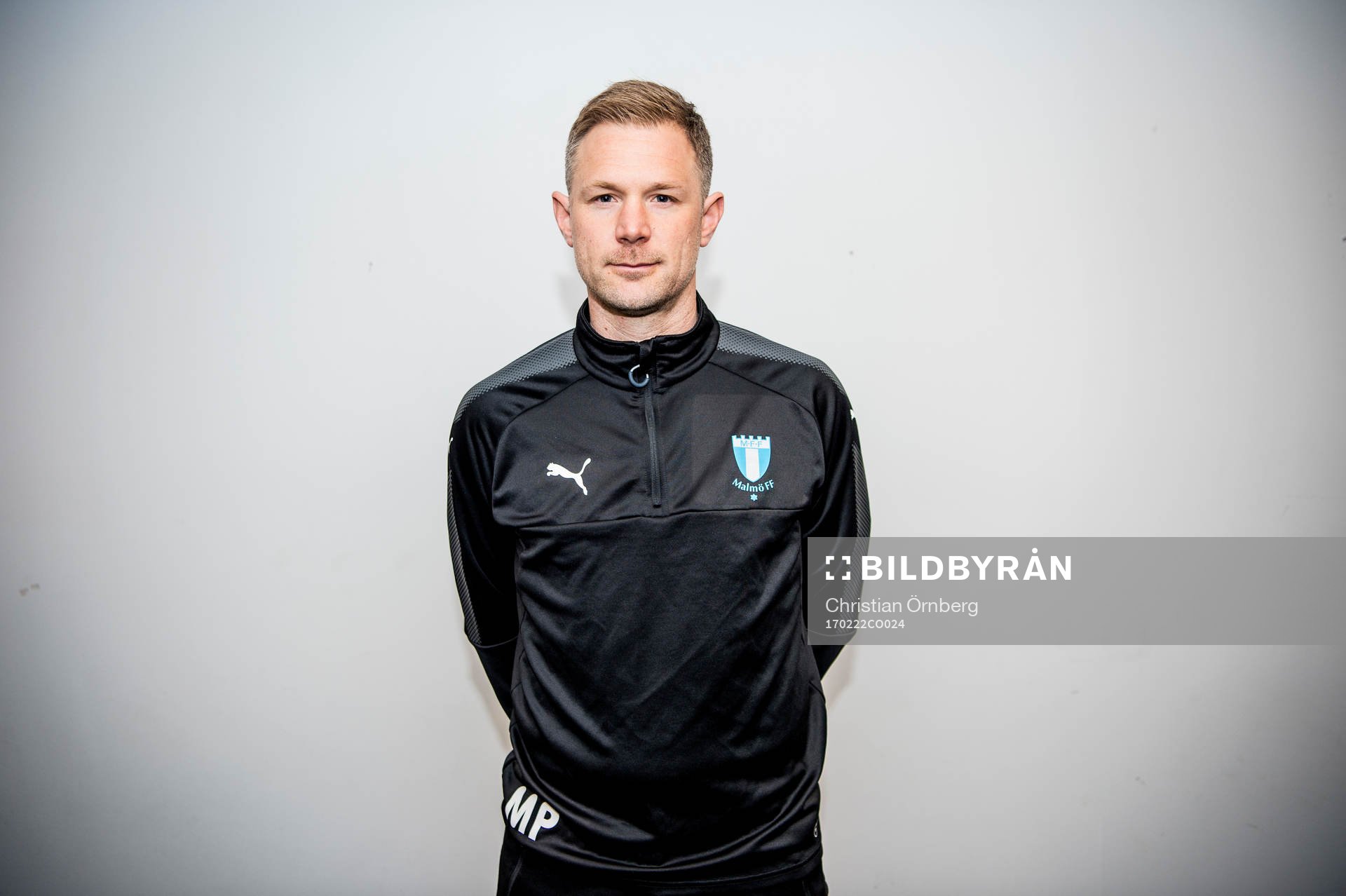 Porträtt på huvudtränaren i Malmö FF, Magnus Pehrsson