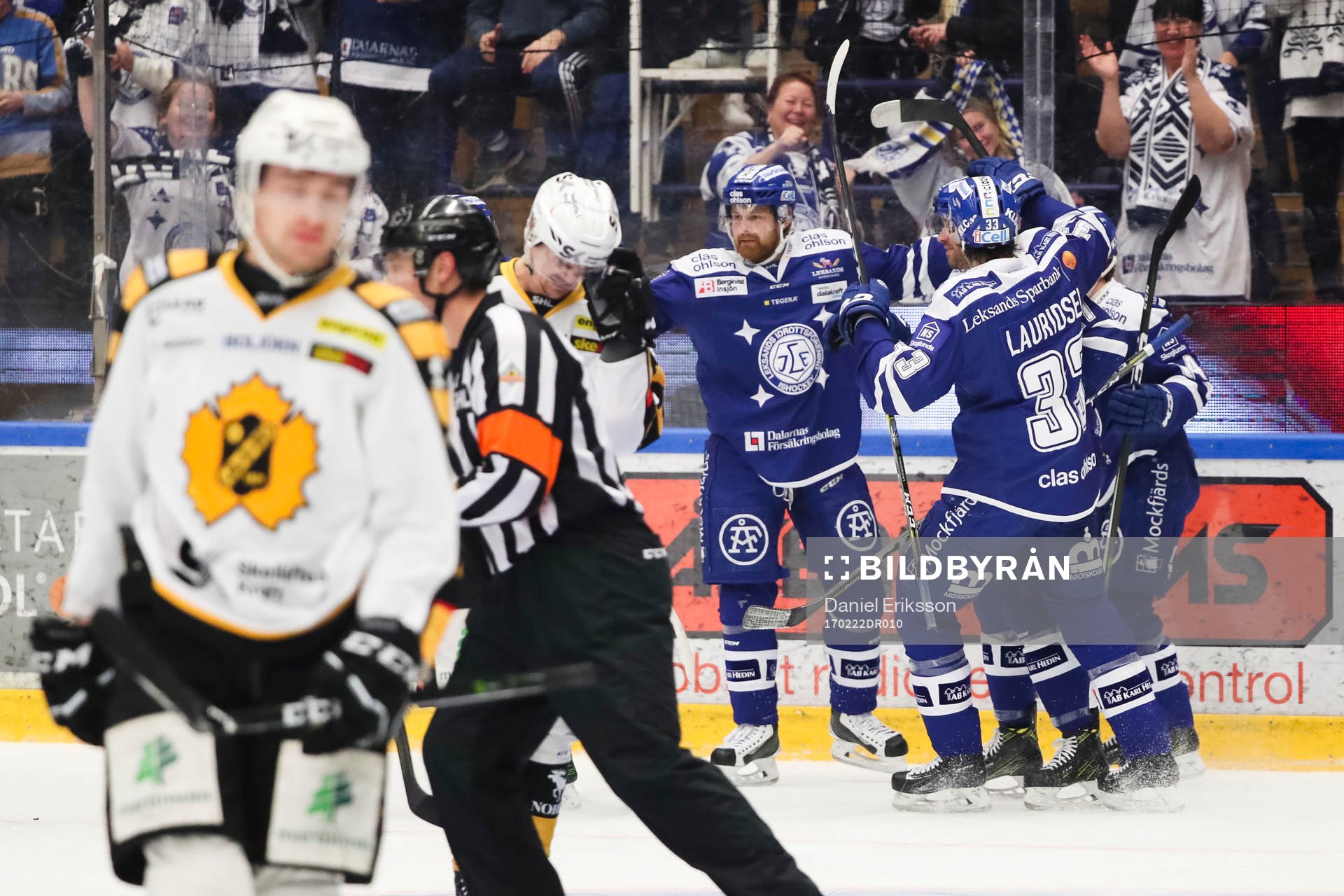 Leksands Mattias Ritola jublar