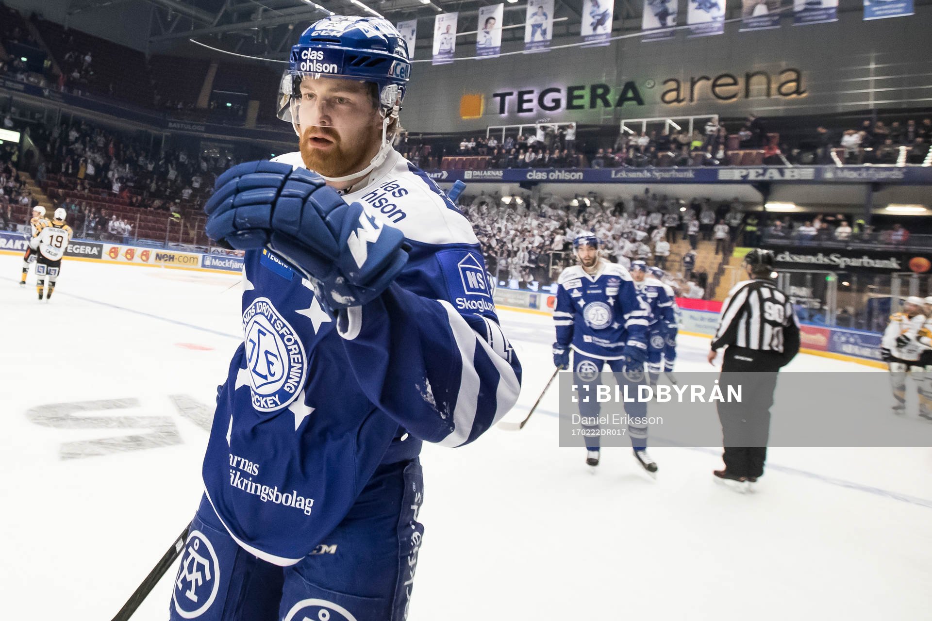 Leksands Mattias Ritola jublar