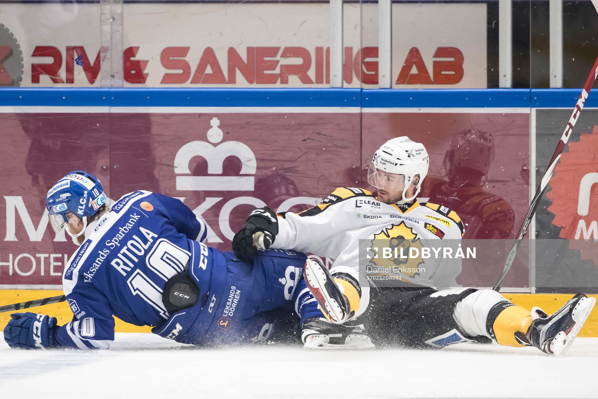 Leksands Mattias Ritola och Skellefteås Jimmie Ericsson i