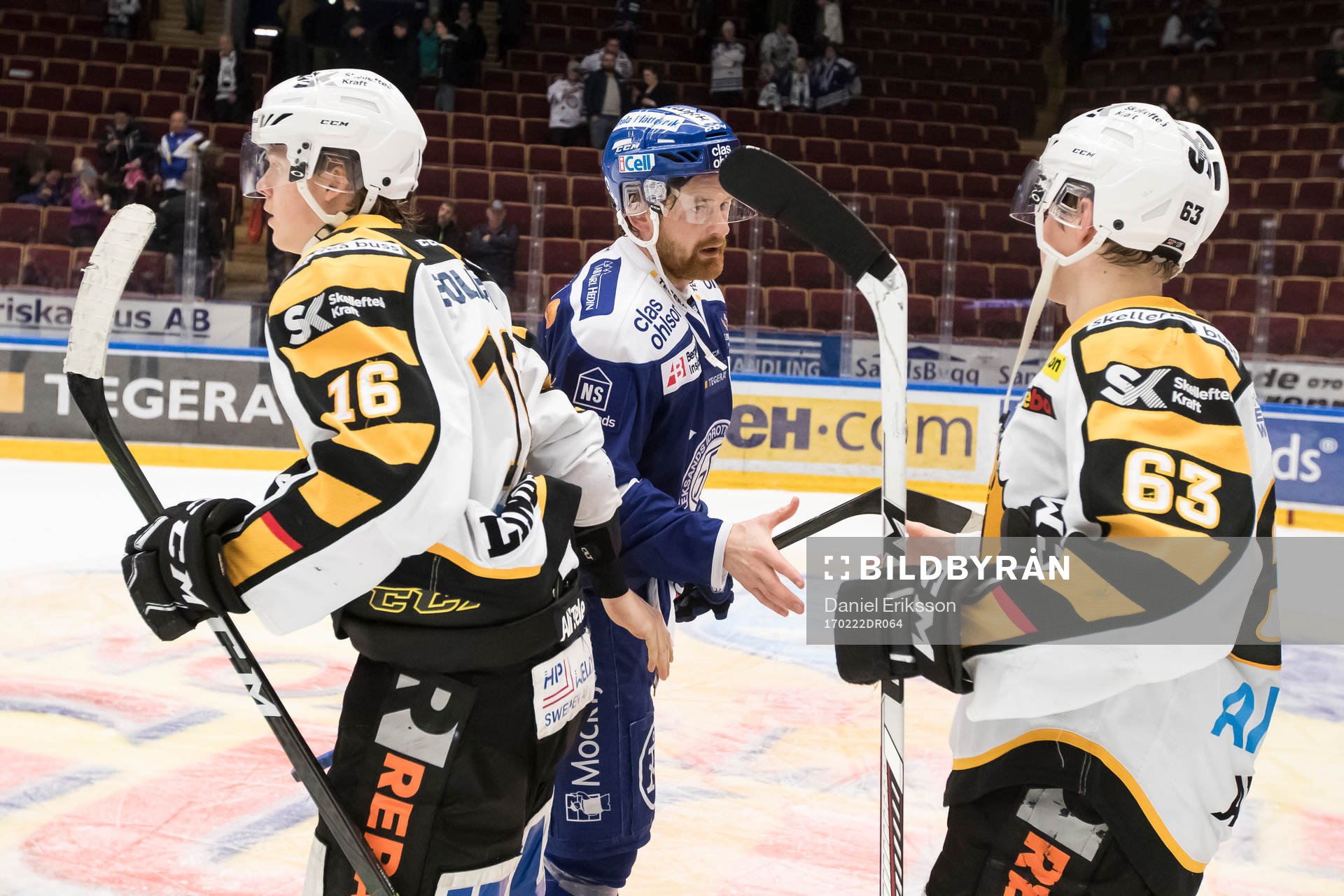 Leksands Mattias Ritola och Skellefteås Linus Lindström