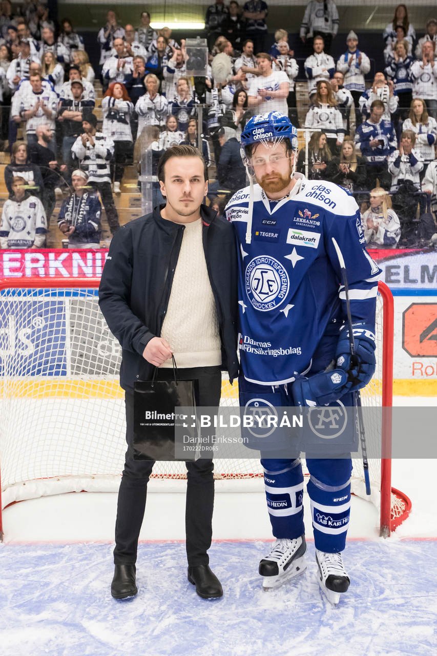 Leksands Mattias Ritola utsedd till matchens lirare i