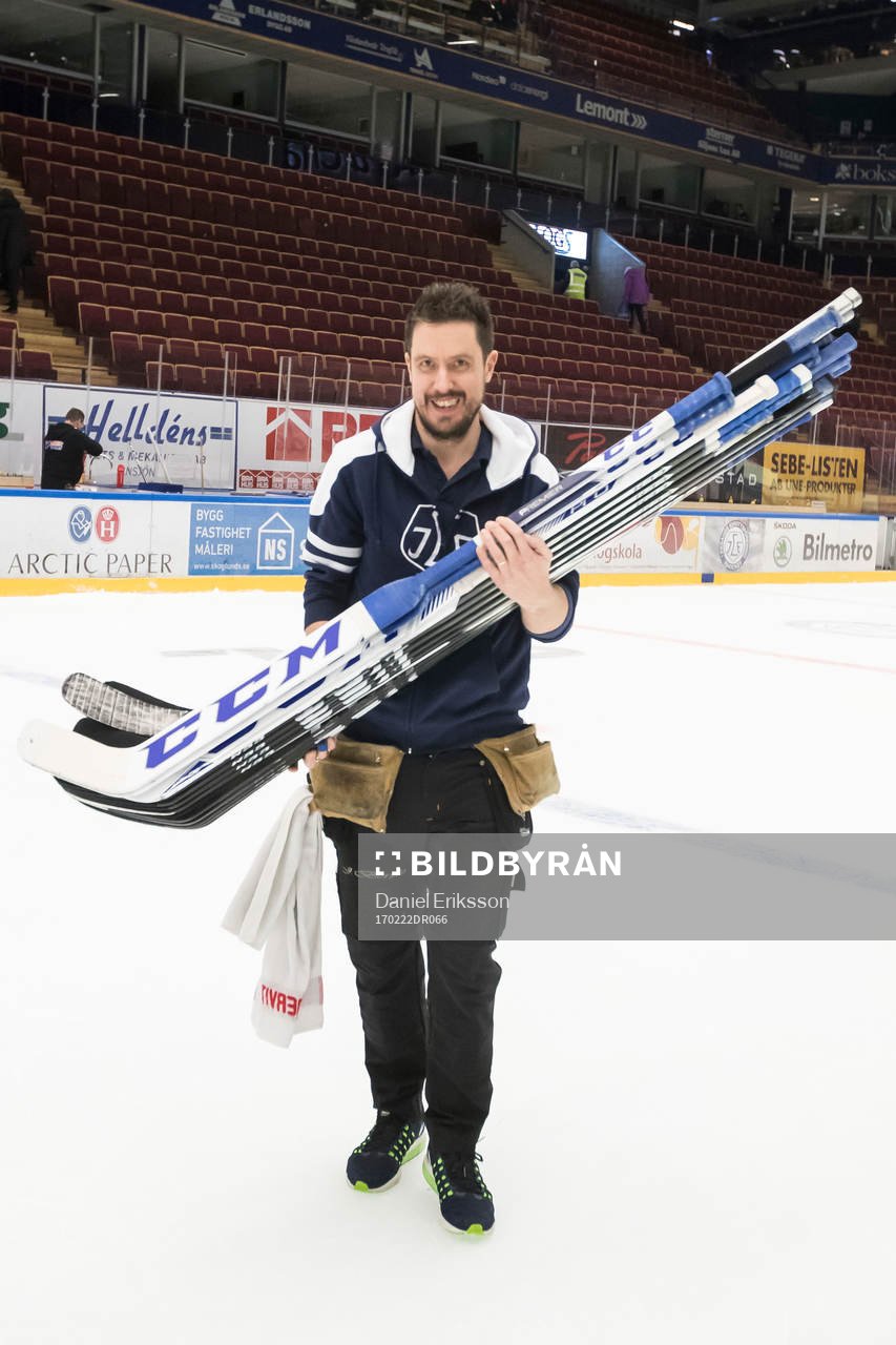 Leksands materialförvaltare Johan Bonde