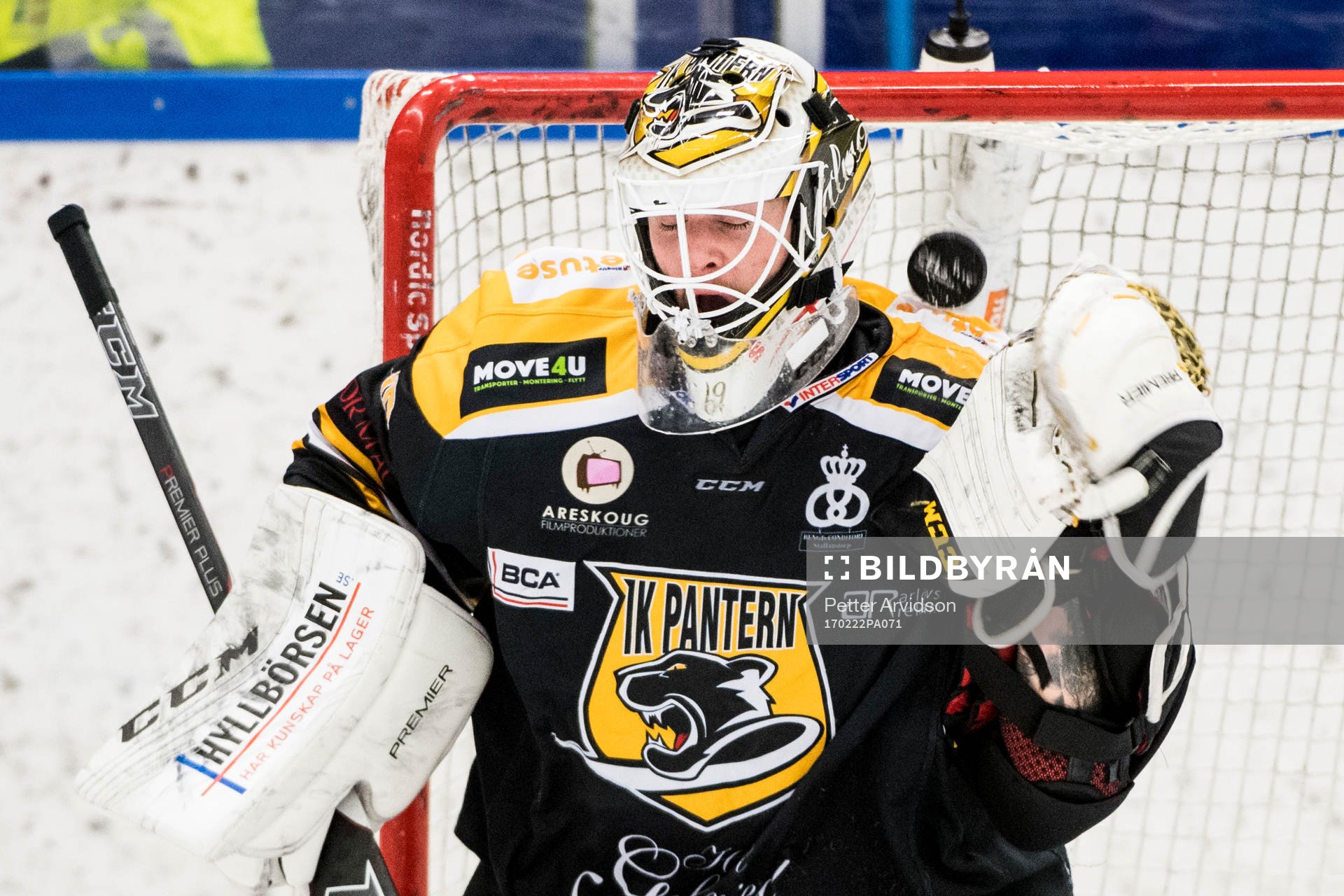 Panterns målvakt Tex Williamsson