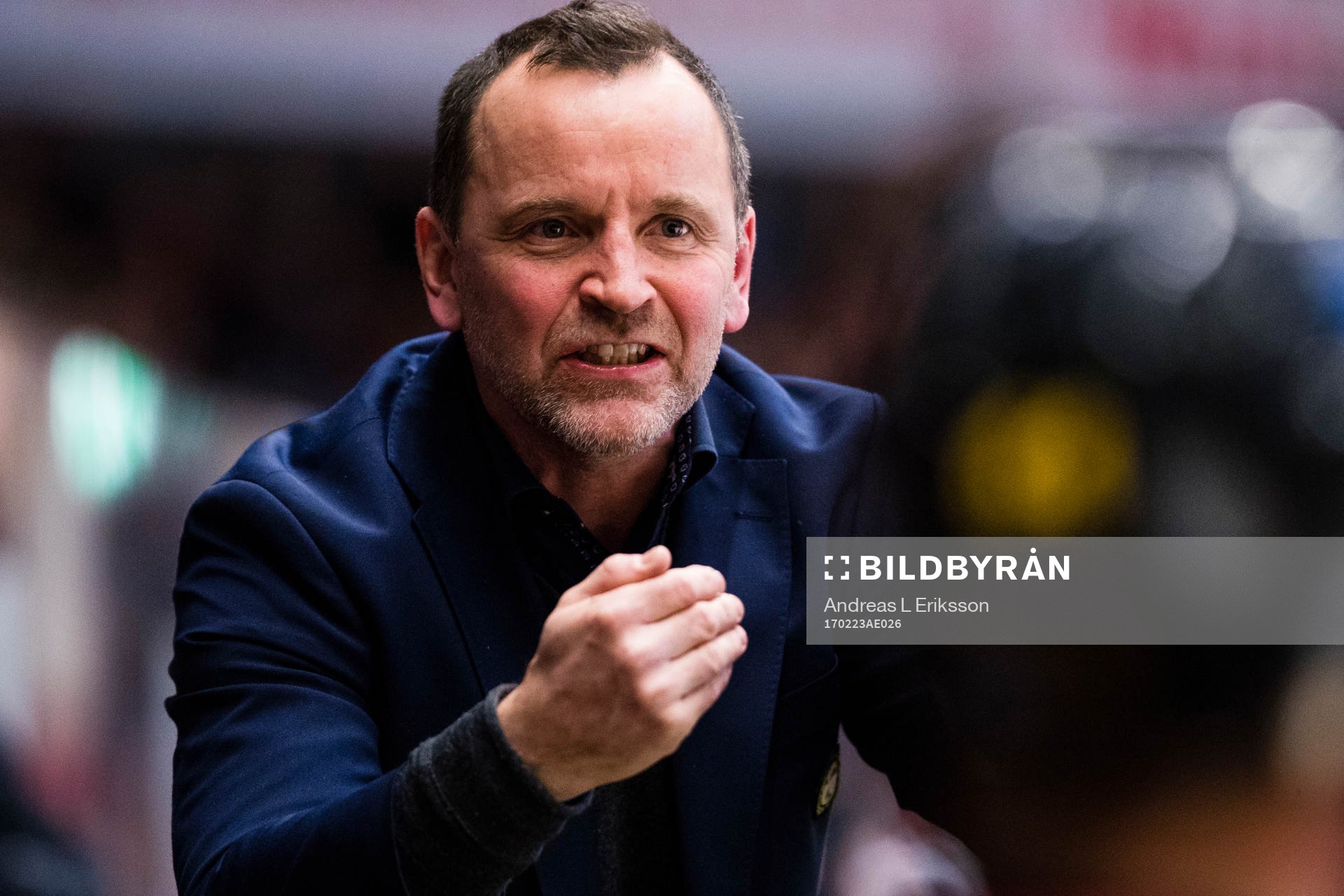 Brynäs tränare Thomas Berglund