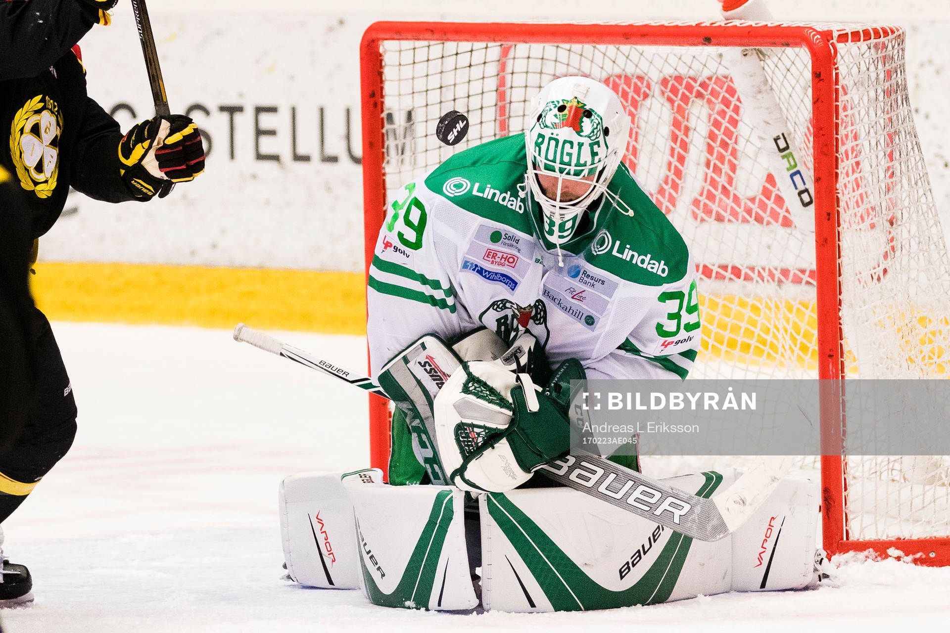 Rögles målvakt Anders Lindbäck