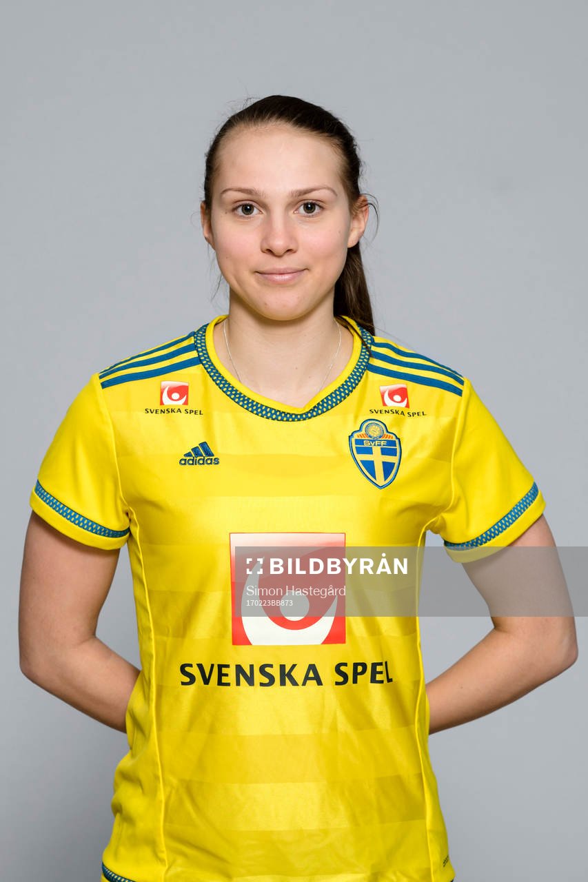 Frida Thörnqvist i F17/00-landslaget