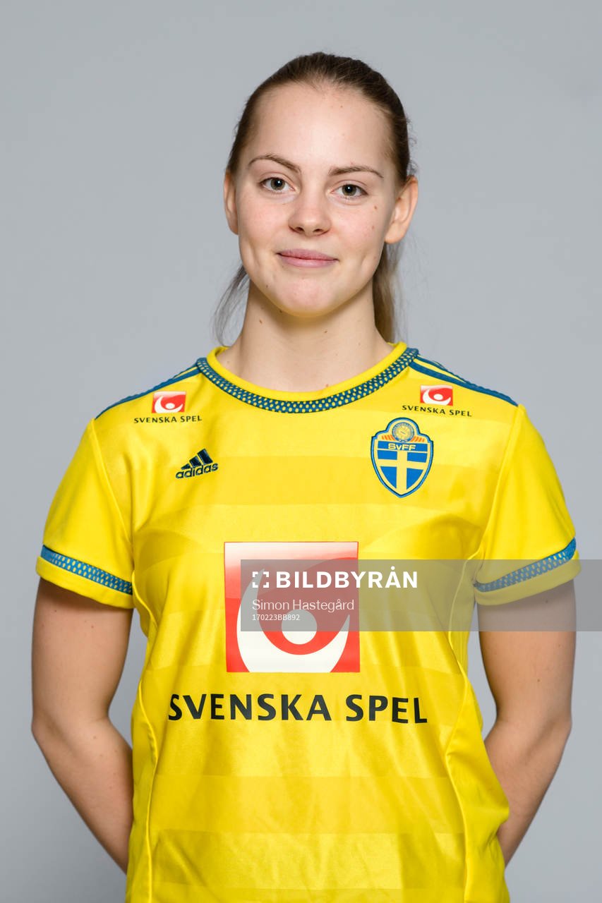 Agnes Nyberg i F17/00-landslaget
