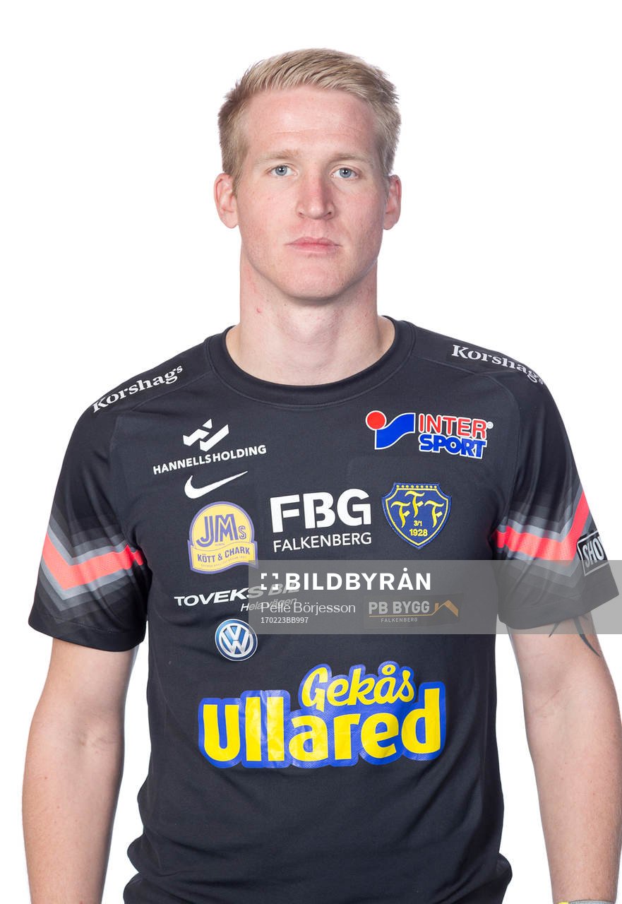 Falkenbergs målvakt Hampus Nilsson