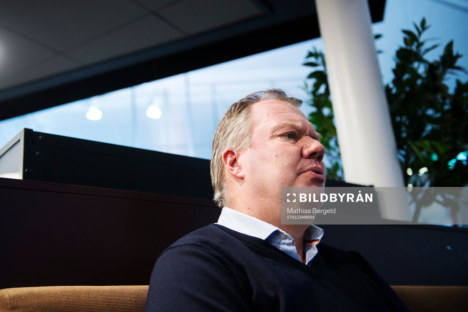 Svenska Fotbollförbundets ordförande Karl-Erik Nilsson