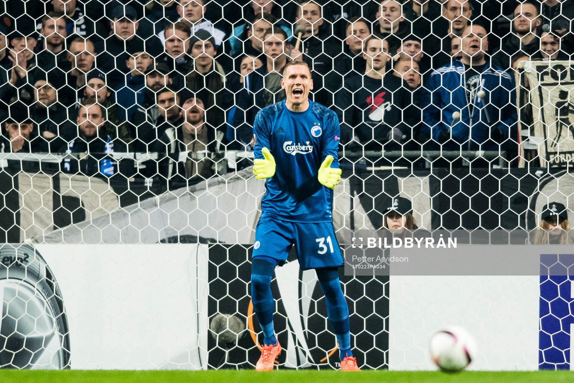 FC Köpenhamns målvakt Robin Olsen