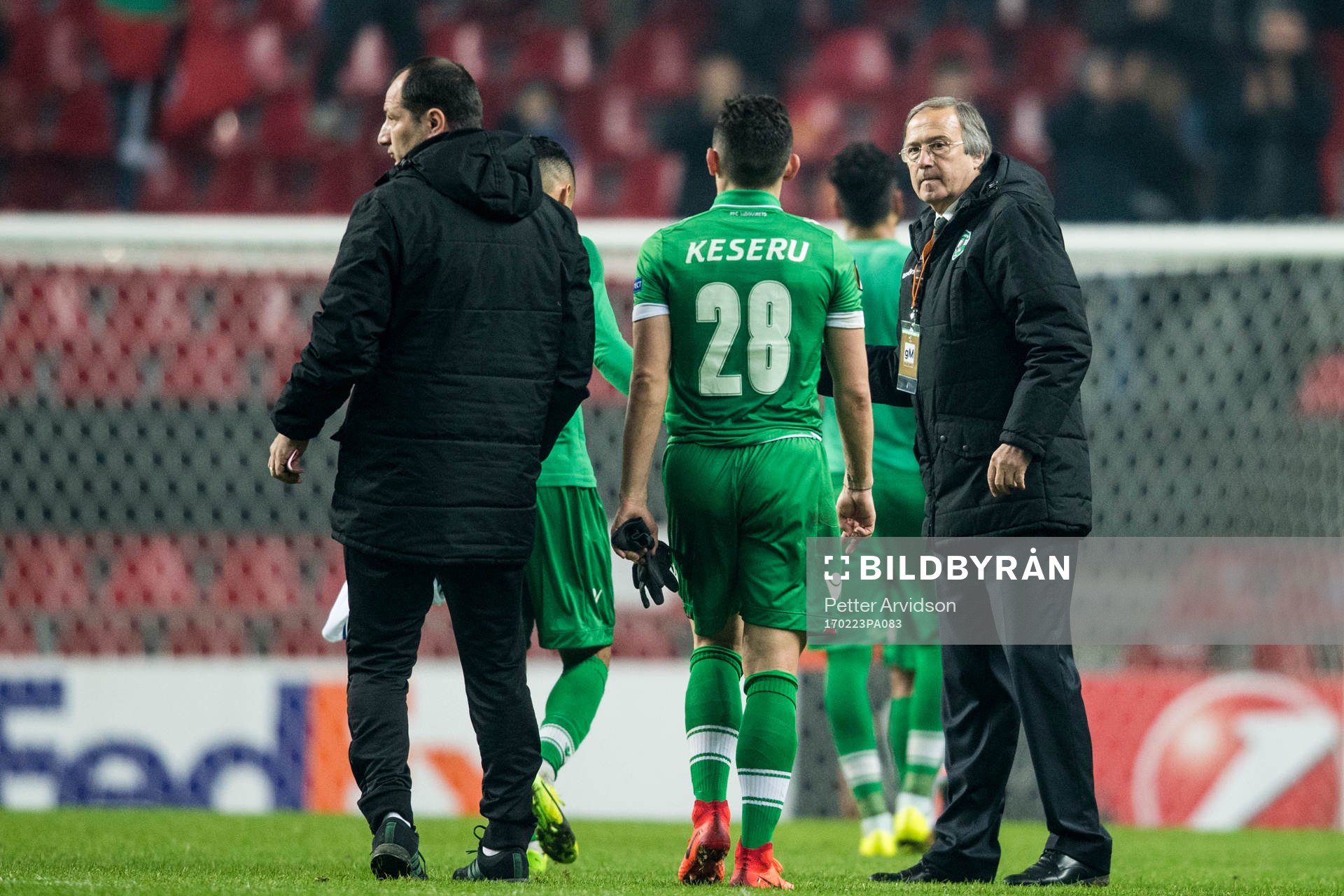 Ludogorets tränare Georgi Dermendzhiev deppar
