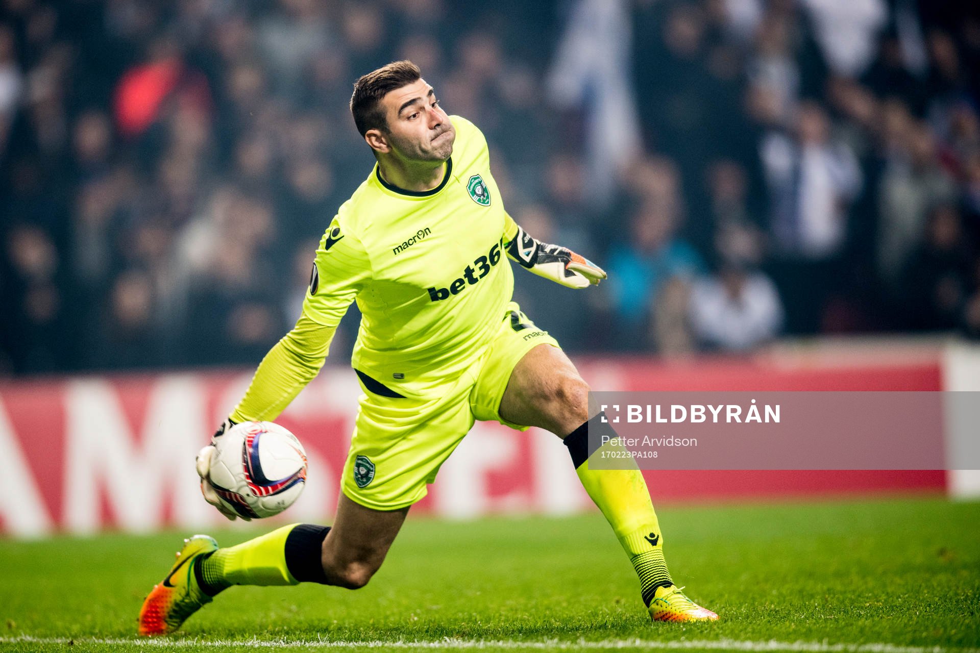 Ludogorets målvakt Vladislav Stoyanov