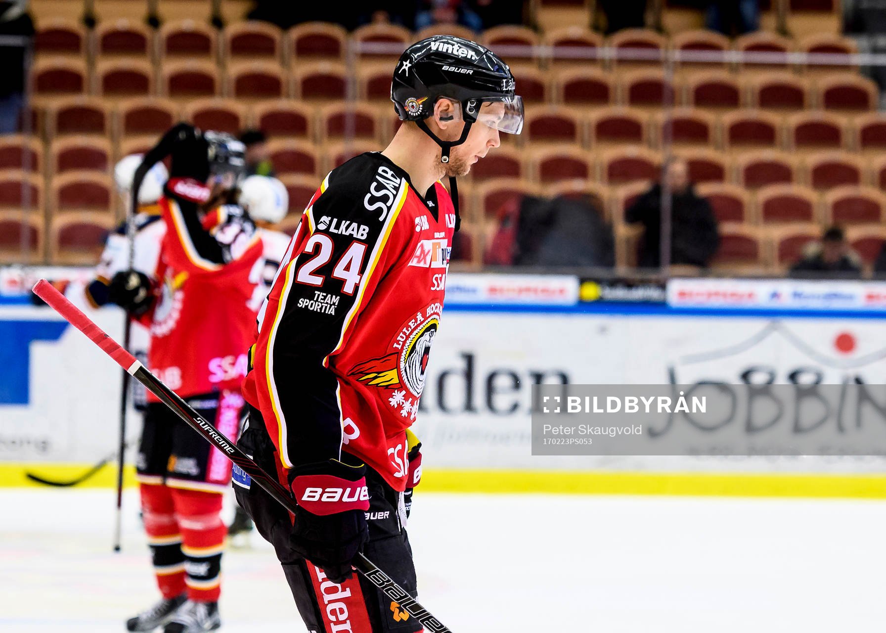Luleås Johan Harju deppar