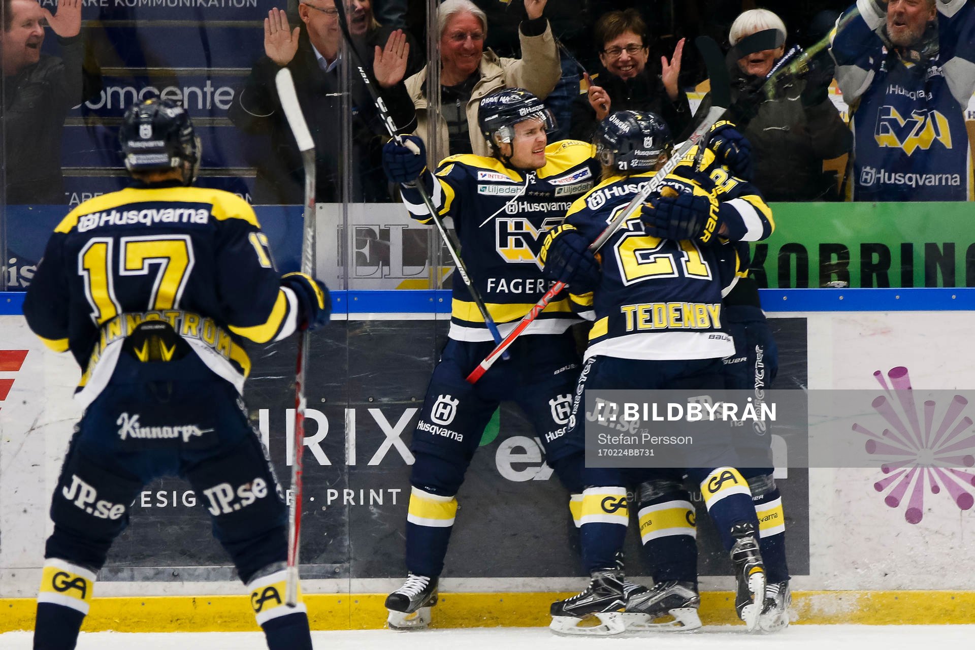 s Erik Brännström, Mikko Lehtonen och  Mattias Tedenby