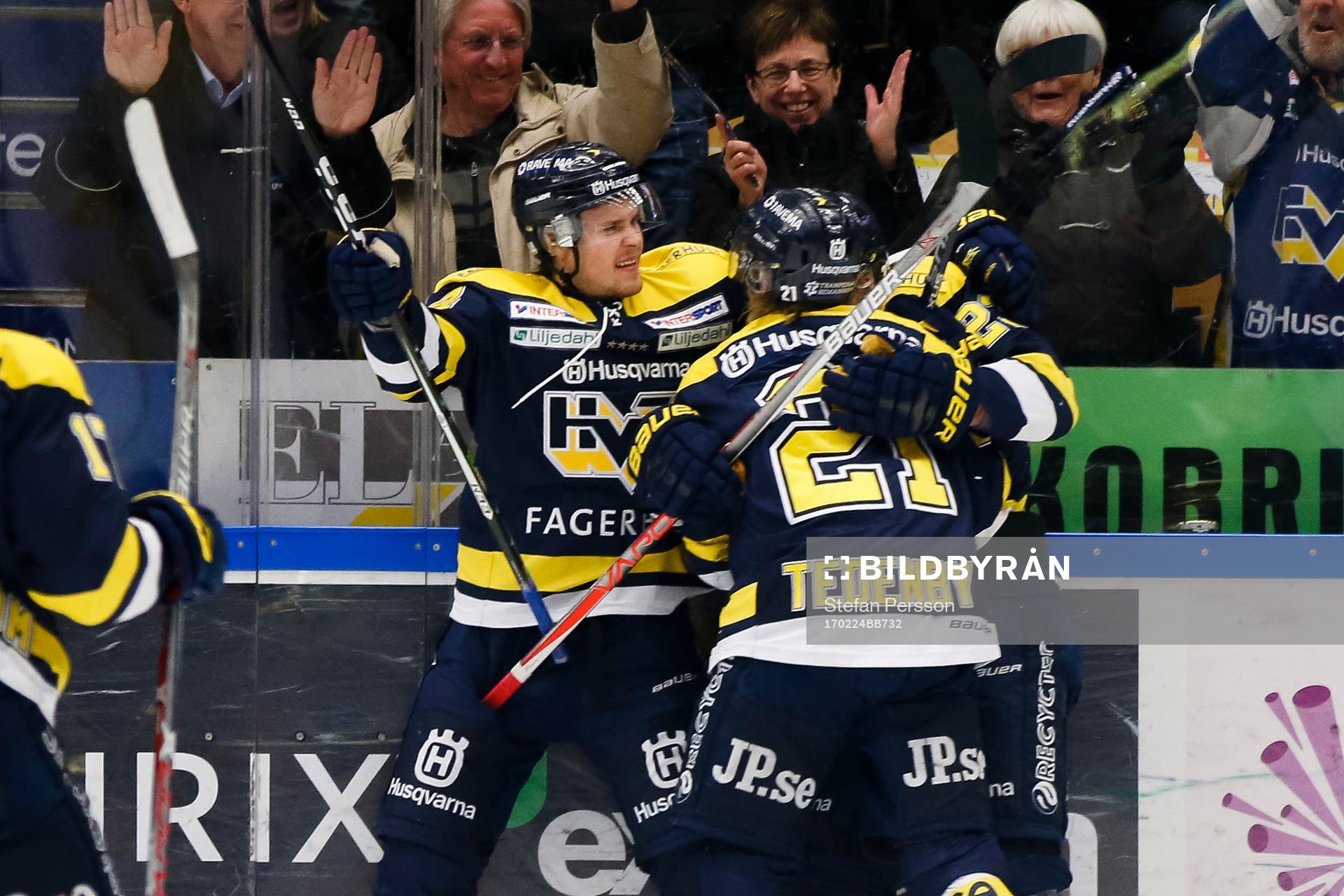 s Erik Brännström, Mikko Lehtonen och  Mattias Tedenby