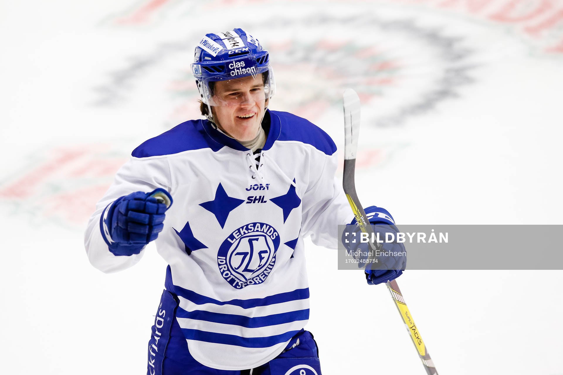 Leksands William Wikman jublar