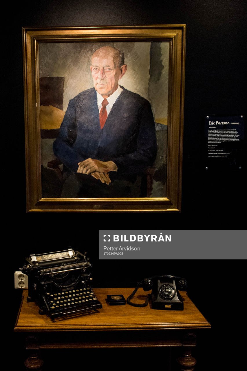 Malmö FF håller öppet hus för sitt museum, här en Eric