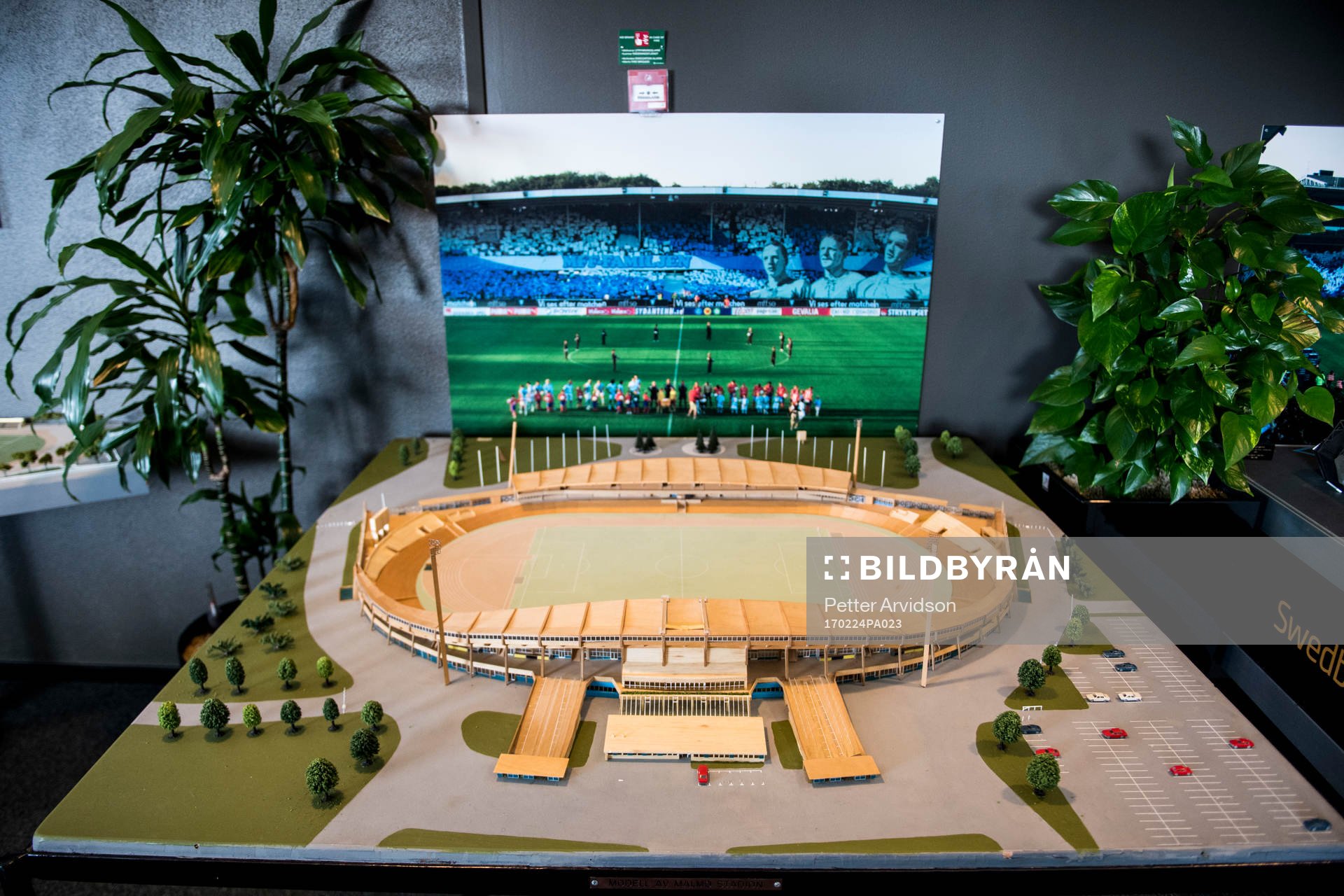 Malmö FF håller öppet hus för sitt museum, miniatyr av