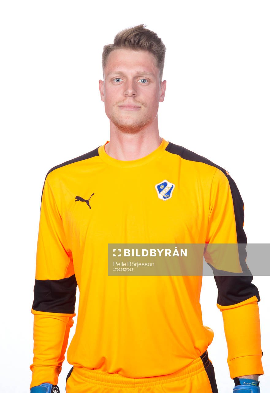 Halmstads målvakt Malkolm Nilsson