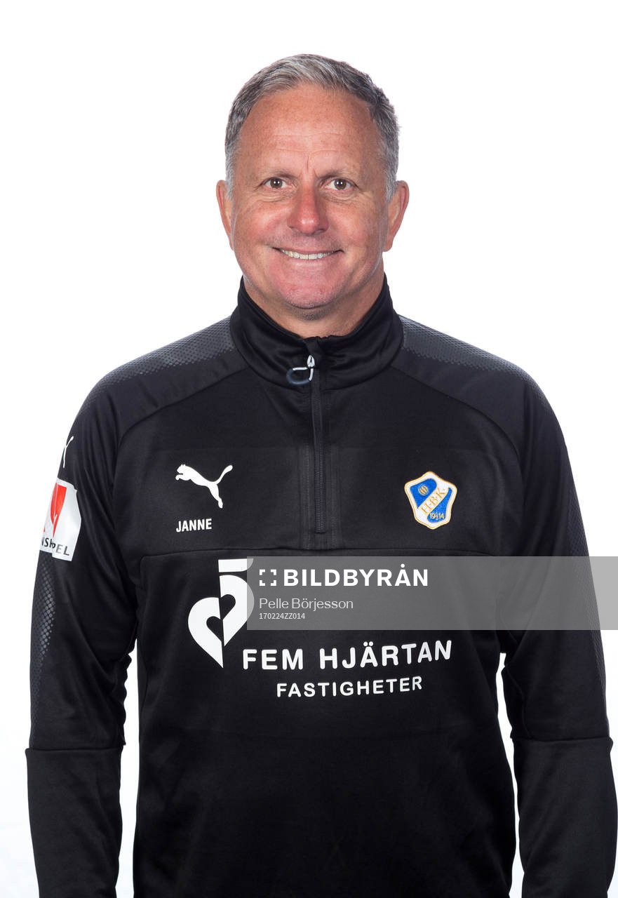 Halmstads tränare Jan Jönsson poserar för ett porträtt den 24 februari 2017 i Halmstad.